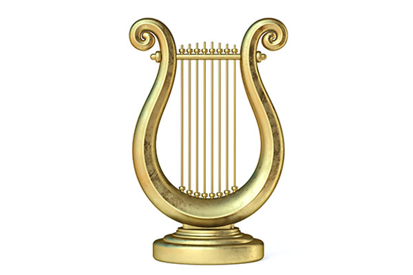 Illustration Lyre