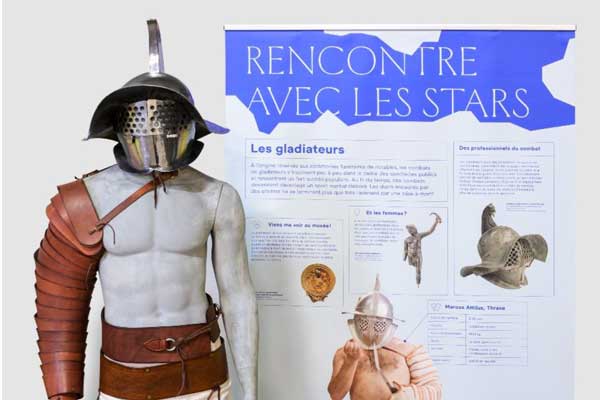 Exposition "Spectaculaire, le divertissement chez les Romains"