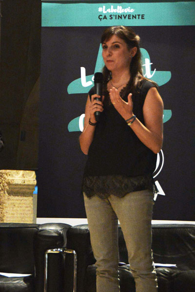 Sarah Huet, lauréate du prix du jeune chercheur 2018