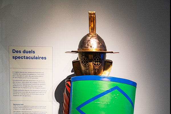 Exposition "Spectaculaire, le divertissement chez les Romains"