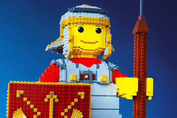 Exposition "Les aventures de Brickius Maximus"