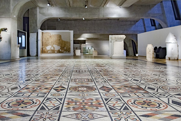 Illustration visite_mosaique