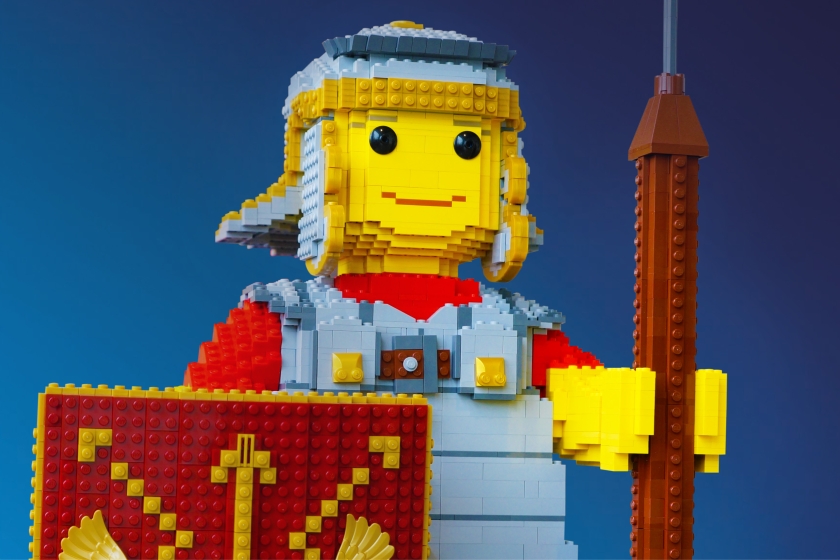 Exposition "Les aventures de Brickius Maximus"